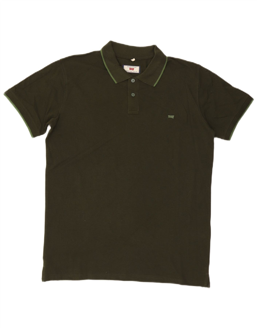 Polo da uomo Carrera XL in cotone kaki