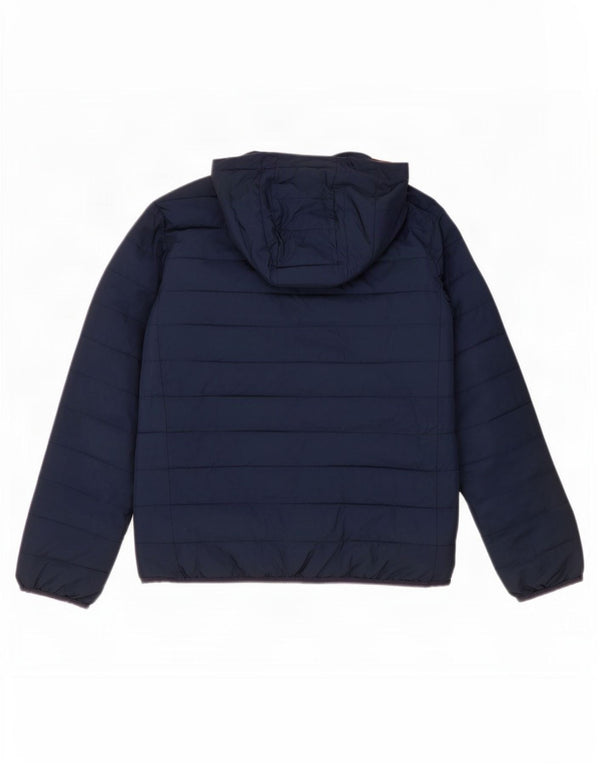 Giacca imbottita con cappuccio Quiksilver per ragazze 11-12 anni media blu navy
