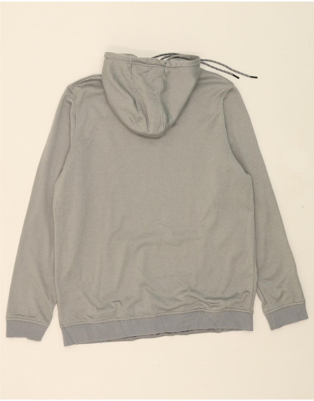 UNDER ARMOUR Mens Cold Gear Graphic Hoodie Jumper Large Grey Vintage Under Armour and Second-Hand Under Armour from Messina Hembry 
