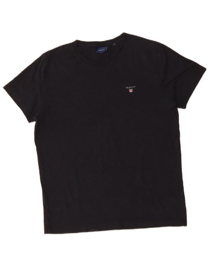 GANT T-shirt da uomo Top medio in cotone blu navy