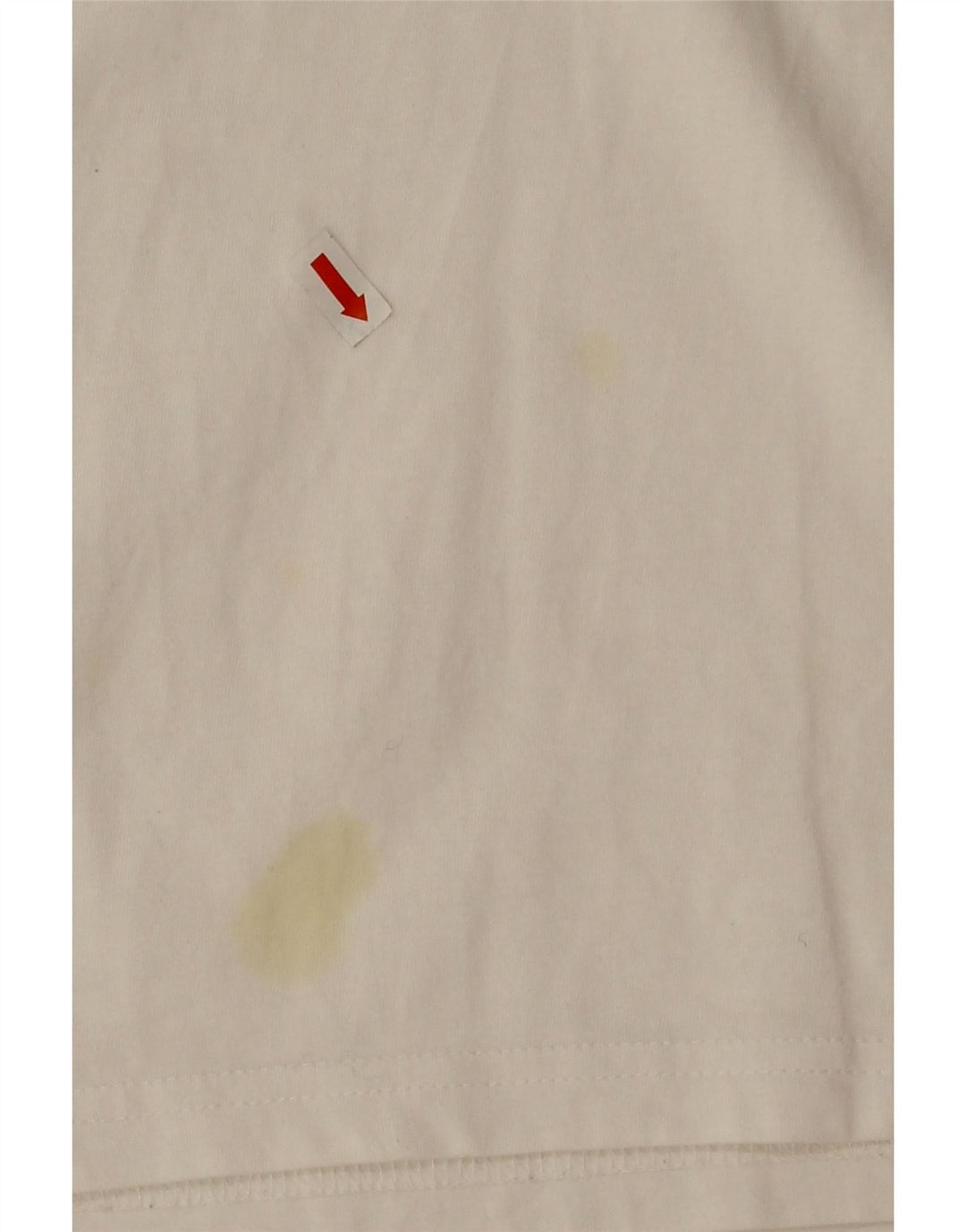 T-shirt grafica da uomo Tommy Hilfiger Top grande in cotone bianco