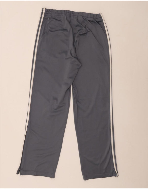 Pantaloni da tuta Adidas da uomo piccoli in poliestere grigio