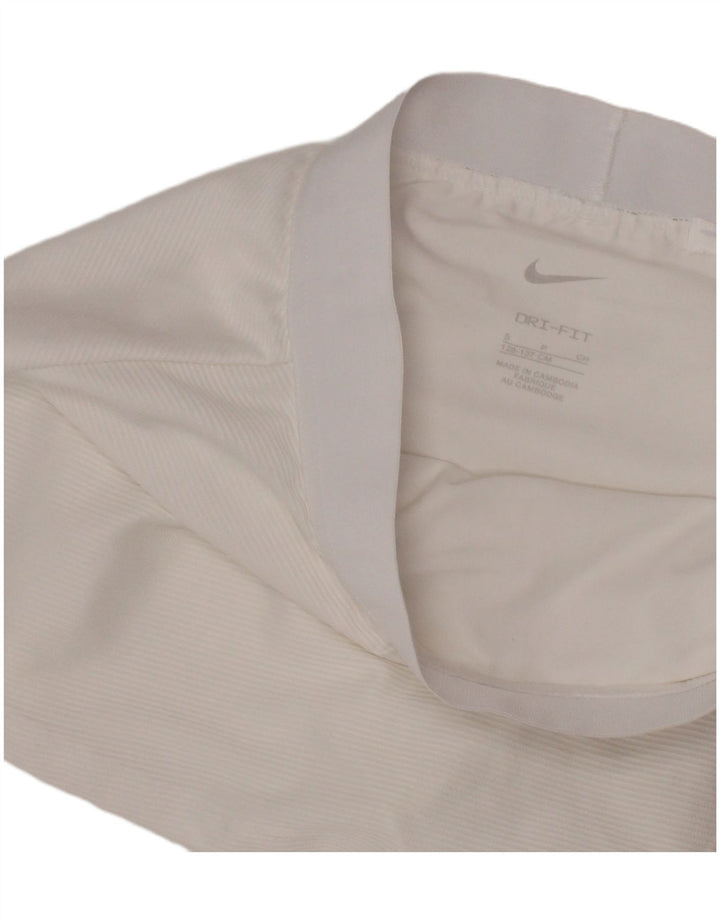 Gonna NIKE Dri Fit per ragazze 8-9 anni piccola bianca