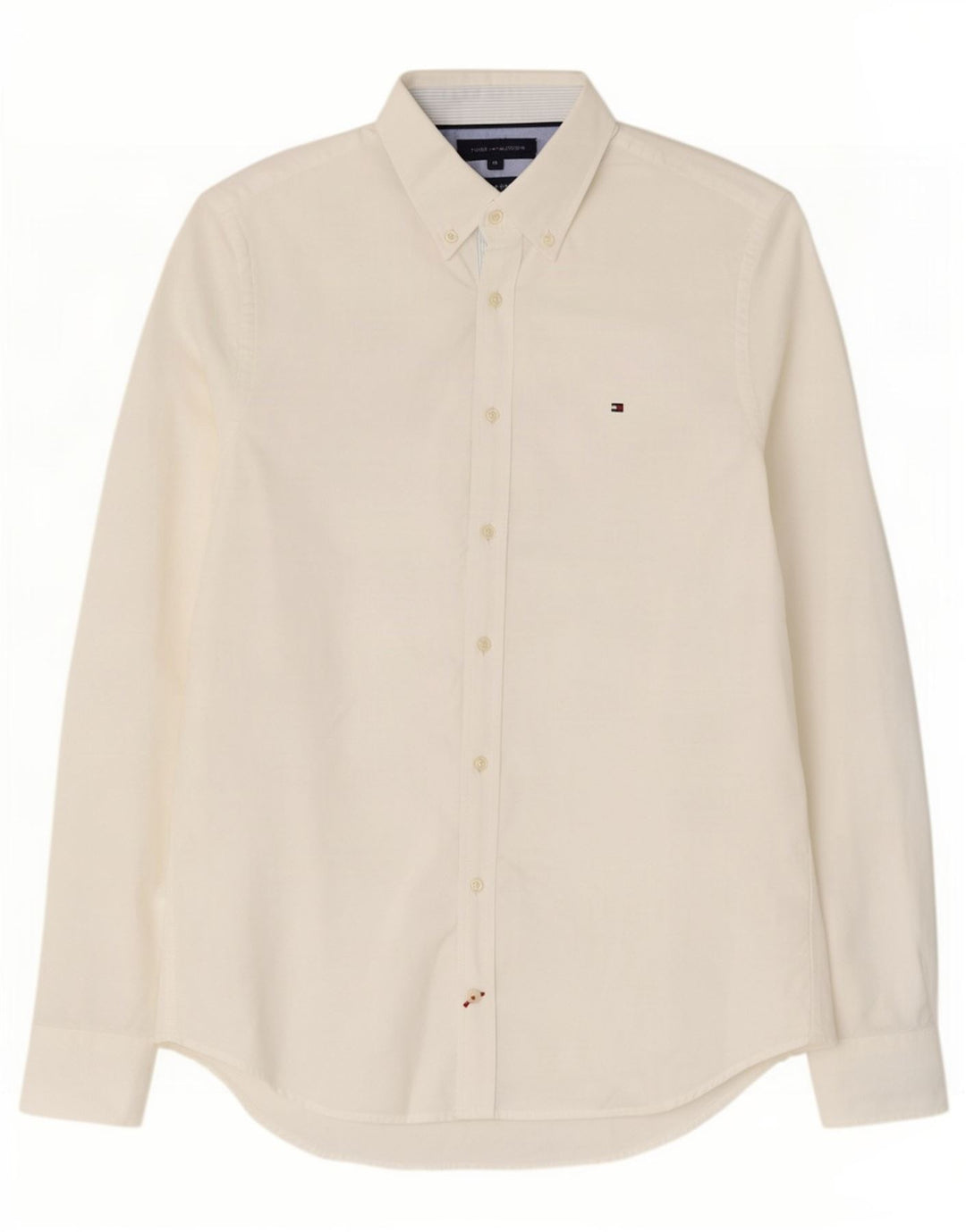 Camicia slim fit da uomo Tommy Hilfiger in cotone bianco medio