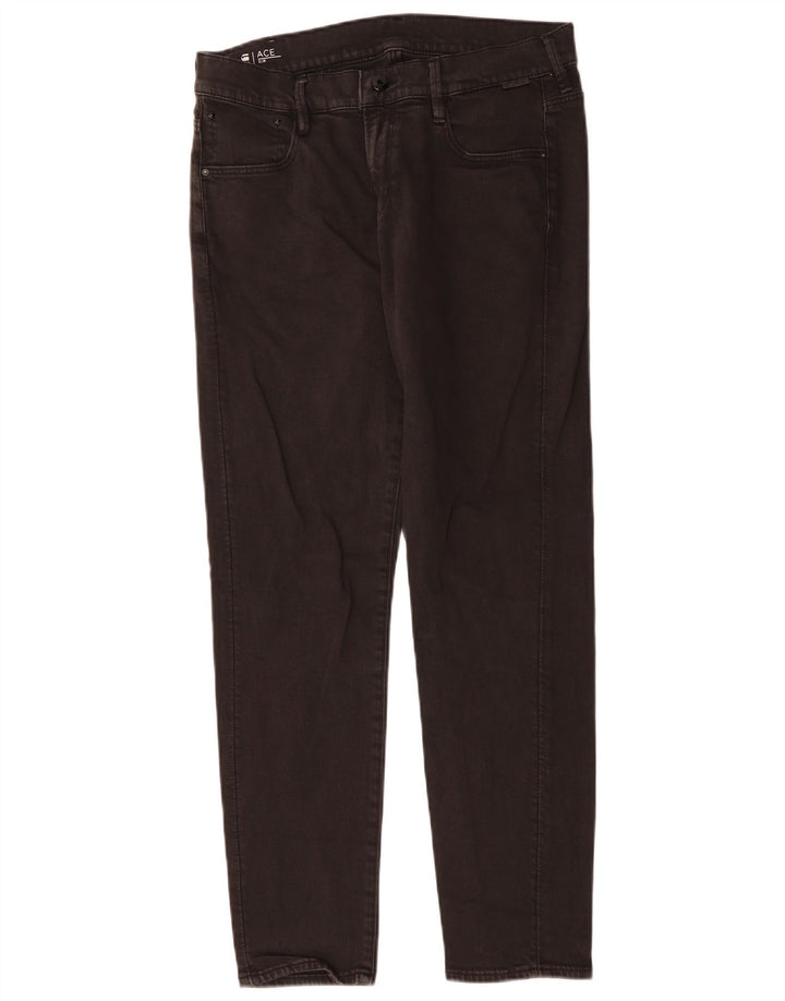 Jeans Ace Slim da donna G-Star W30 L30 cotone nero