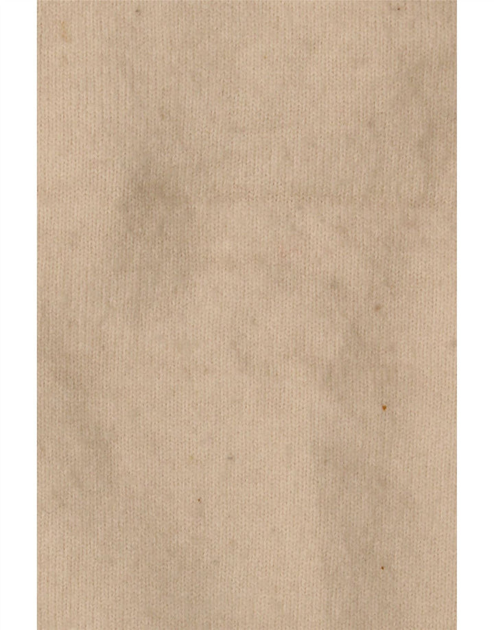 Canotta corta da donna Zara UK 10 piccola Beige