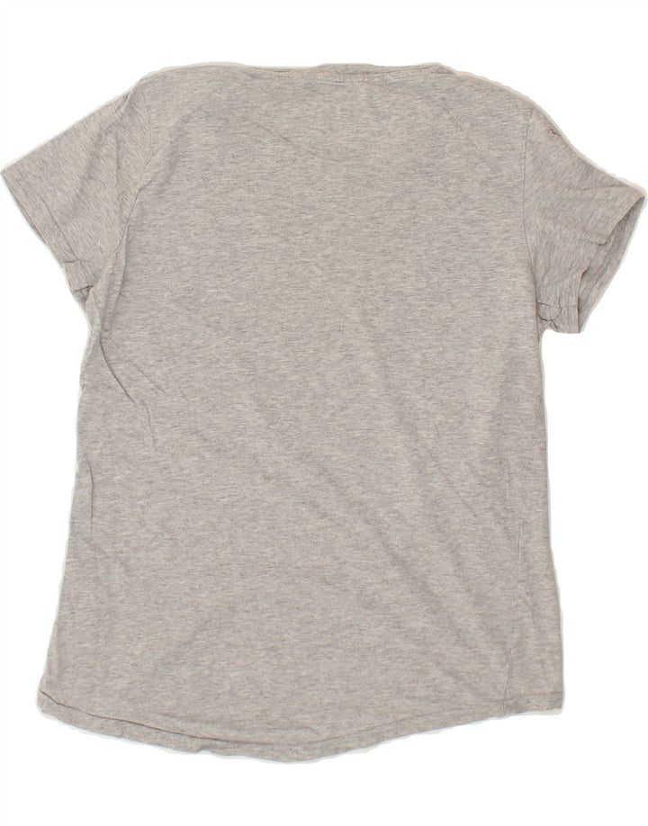 PUMA Womens Graphic T-Shirt Top UK 12 Medium  Grey Vintage Puma and Second-Hand Puma from Messina Hembry 