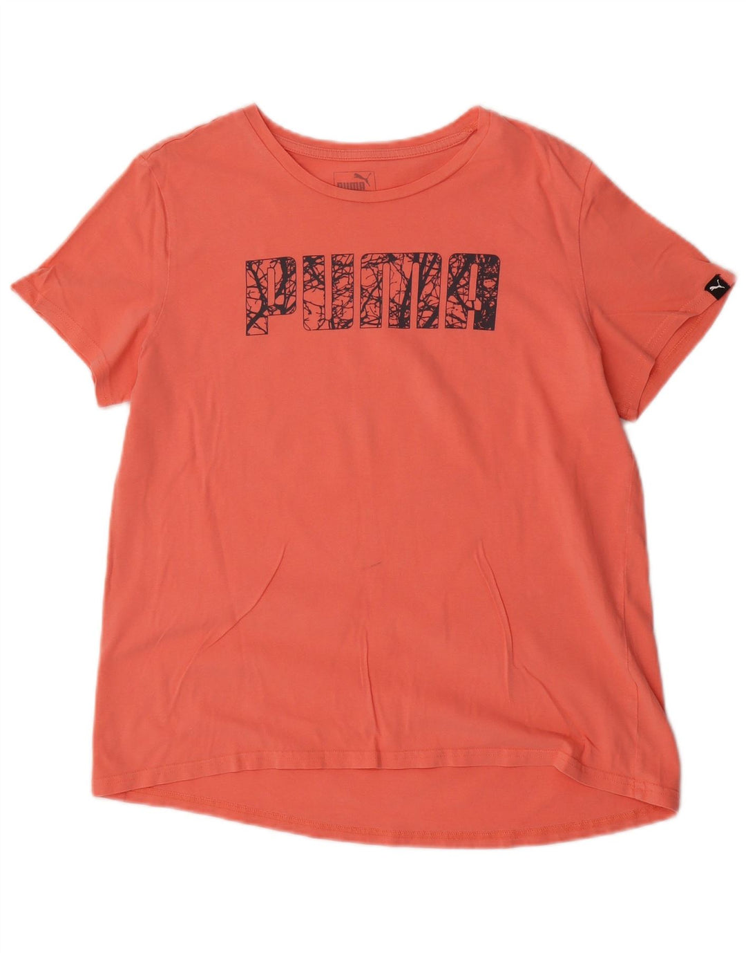 T-shirt grafica da donna Puma UK 16 grande rosa
