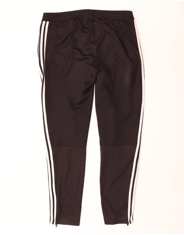 Pantaloni da tuta Adidas Climacool da donna UK 16/18 Large Nero Poliestere