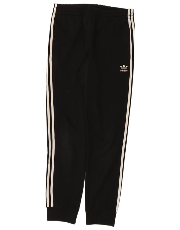 Pantaloni da tuta da uomo Adidas Joggers medi neri poliestere sportivi