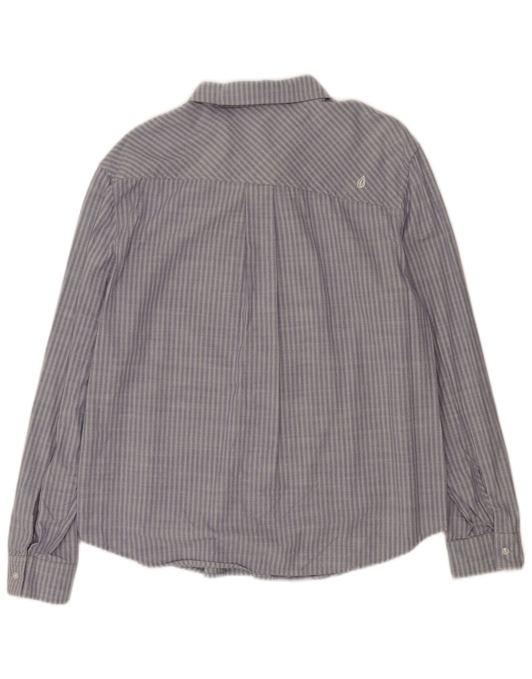 Camicia da donna Volcom UK 14 Cotone a righe grandi blu