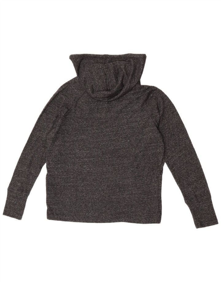 Maglione oversize con cappuccio da donna Roxy UK 14 Medio cotone screziato blu navy