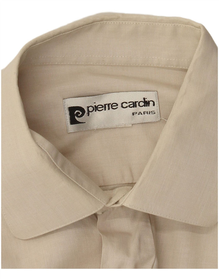 Camicia formale da uomo Pierre Cardin grande beige