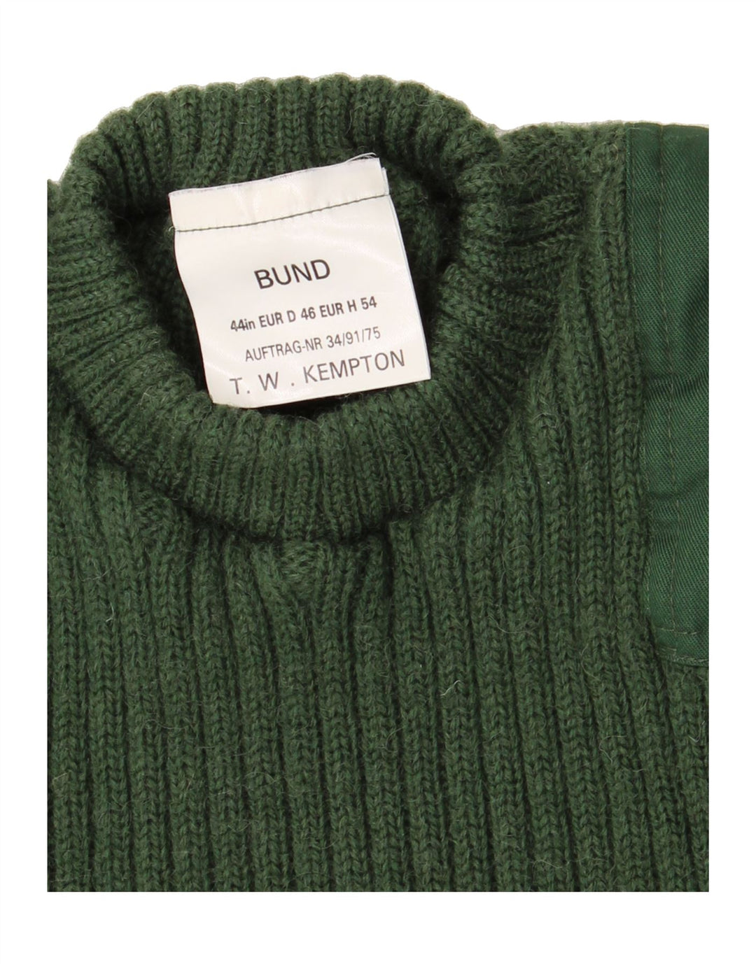VINTAGE Mens Turtle Neck Jumper Sweater IT 44 XS Green Wool Vintage Vintage and Second-Hand Vintage from Messina Hembry 