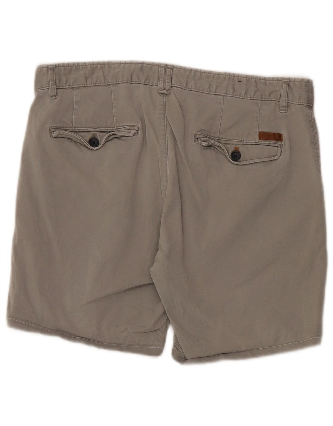 Pantaloncini chino da uomo Zara EU 42 Large W32 Grigi