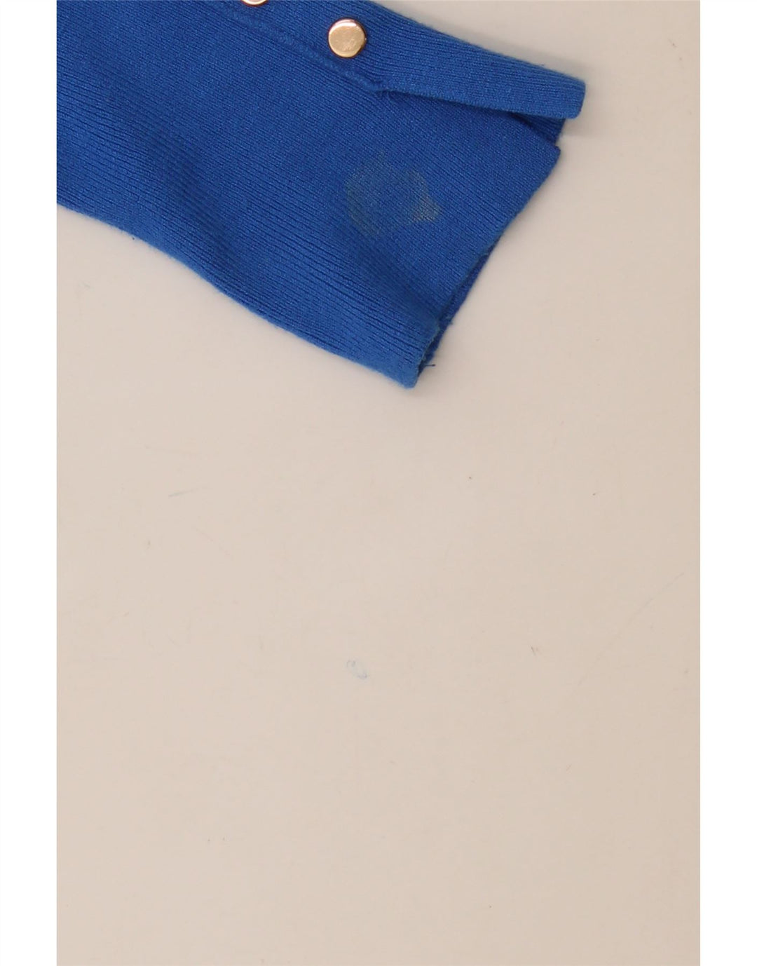 ZARA Womens Roll Neck Jumper Sweater UK 10 Small Blue Viscose Vintage Zara and Second-Hand Zara from Messina Hembry 