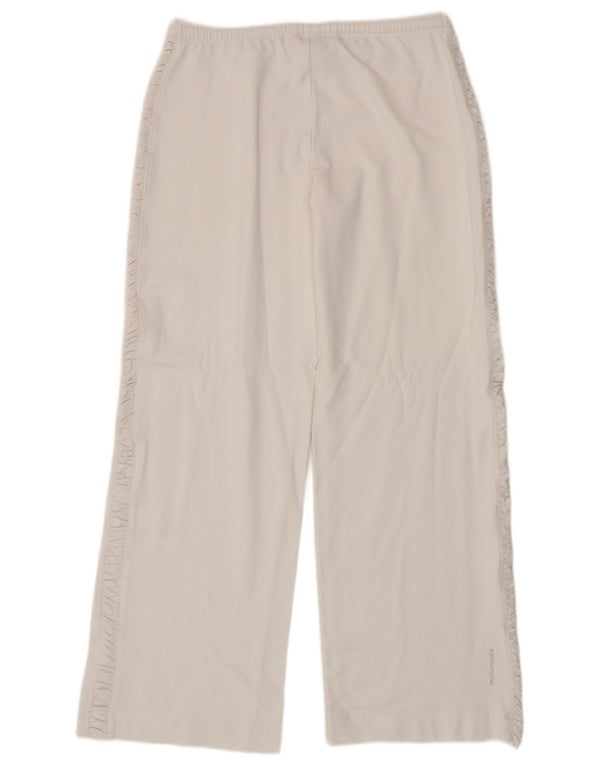 Pantaloni della tuta da donna Puma Mahanuala UK 16 Large White Nylon
