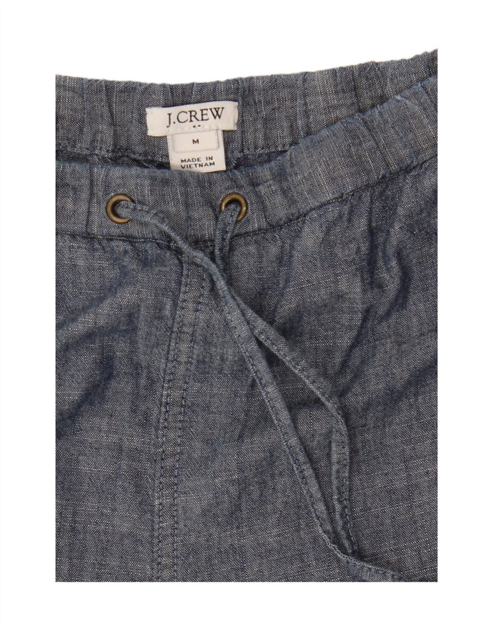 J. CREW Womens Sport Shorts UK 14 Medium Blue Cotton Vintage J. Crew and Second-Hand J. Crew from Messina Hembry 
