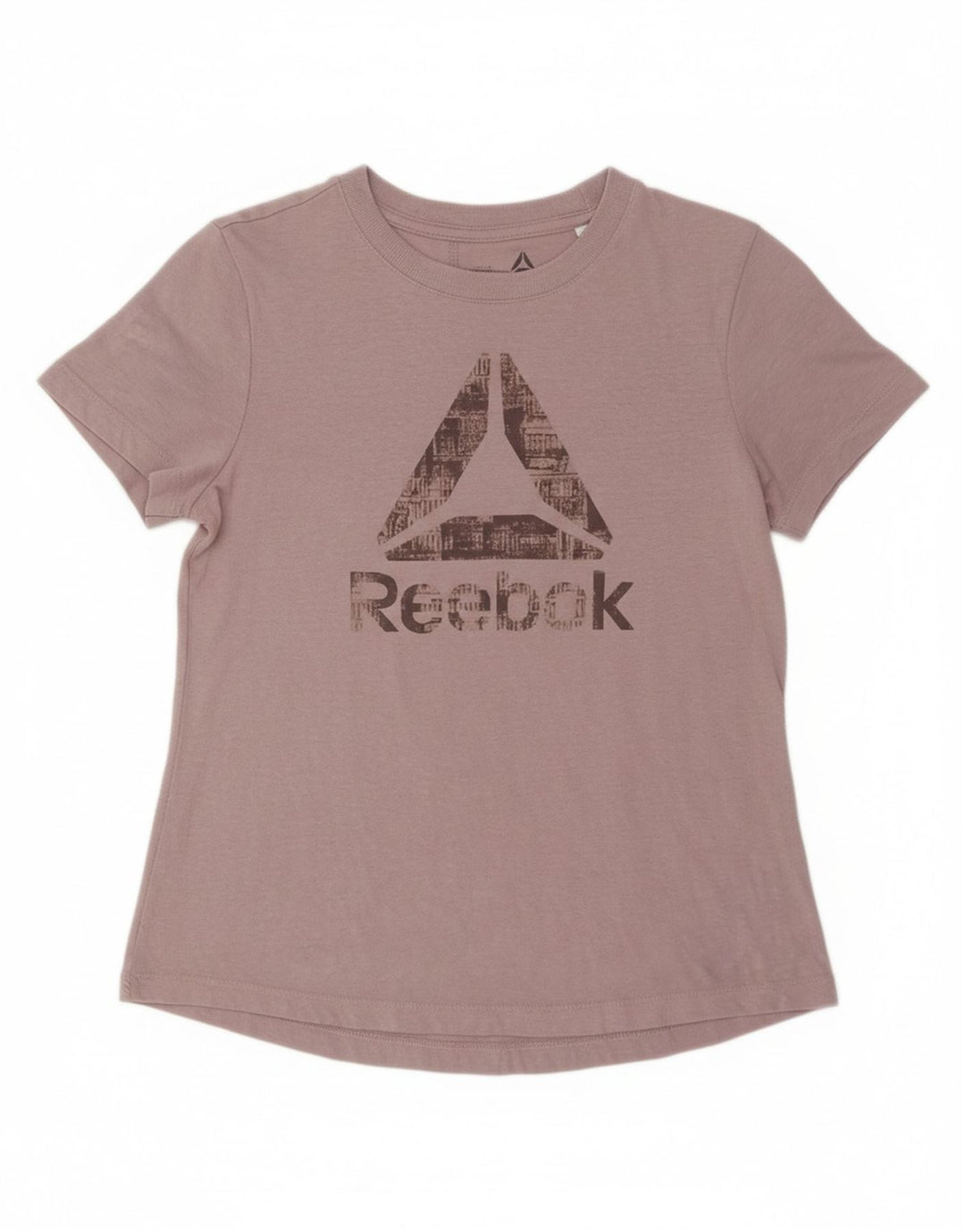 REEBOK Womens Graphic T-Shirt Top UK 12/14 Medium Pink