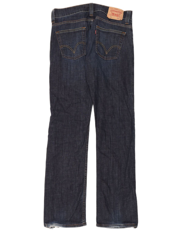 Levi's Uomo 506 Jeans dritti vestibilità standard W34 L34 Blu Navy