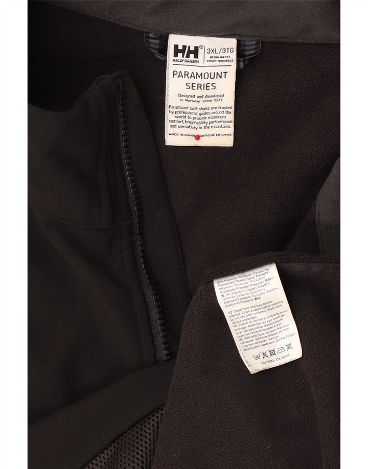 Giacca a vento da uomo vestibilità regolare Helly Hansen UK 46 3XL poliestere nero