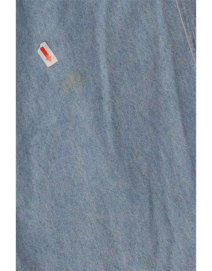 WAMPUM Mens Denim Shirt Small Blue Cotton Vintage Wampum and Second-Hand Wampum from Messina Hembry 