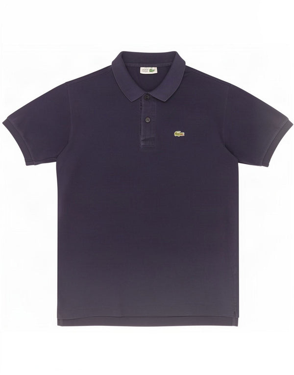 Polo da uomo Lacoste taglia 6 XL in cotone blu navy