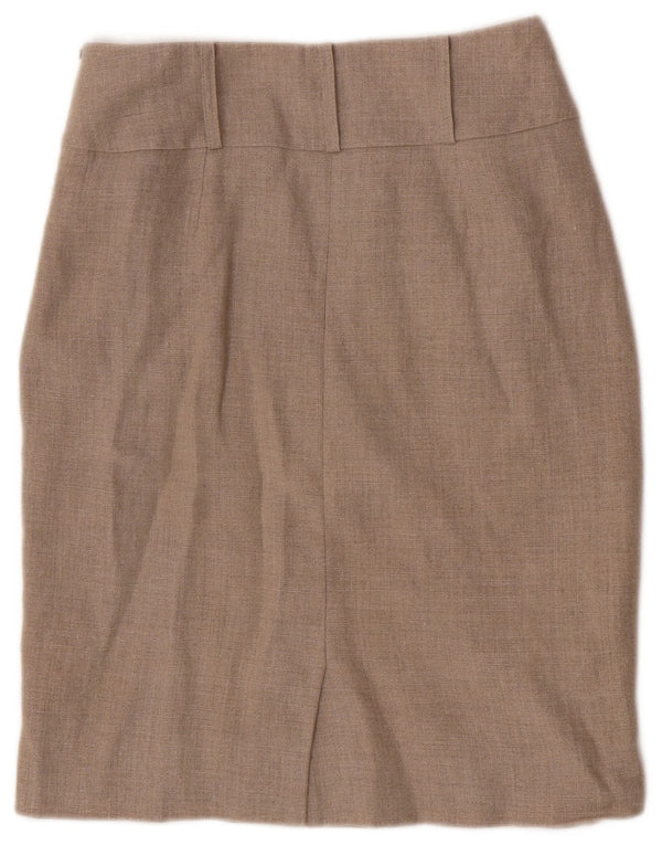 Gonna a tubino da donna Hobbs UK 8 piccola W26 Lino beige