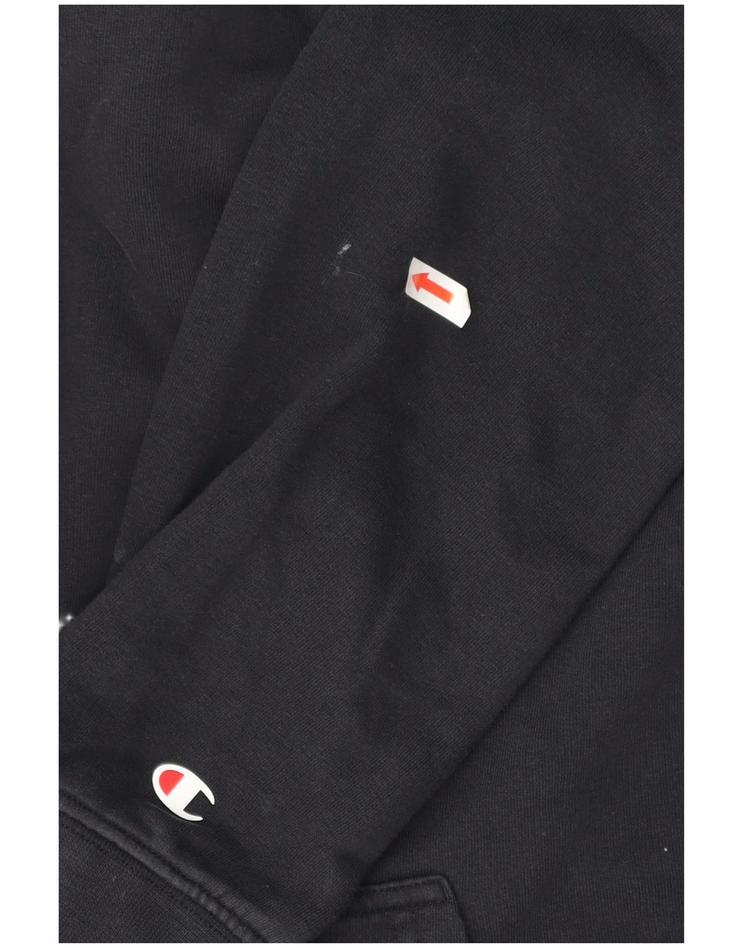 Felpa con cappuccio da uomo Champion, cotone medio blu navy