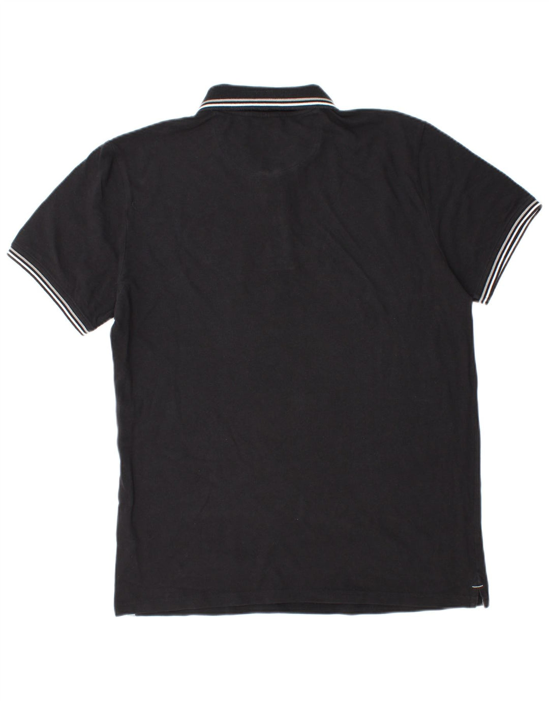 Polo da uomo Champion grande in cotone nero