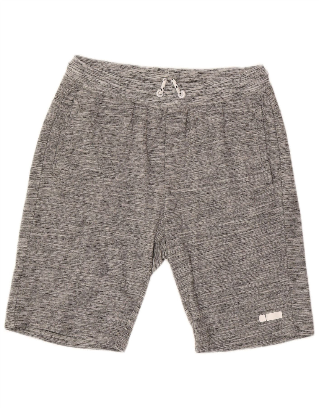 Pantaloncini sportivi da uomo Freddy grandi in cotone chiazzato grigio