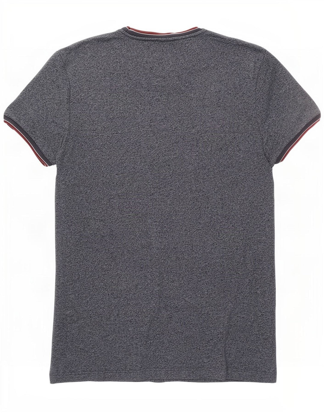 T-shirt da uomo Jack Wills Top in cotone screziato blu navy medio