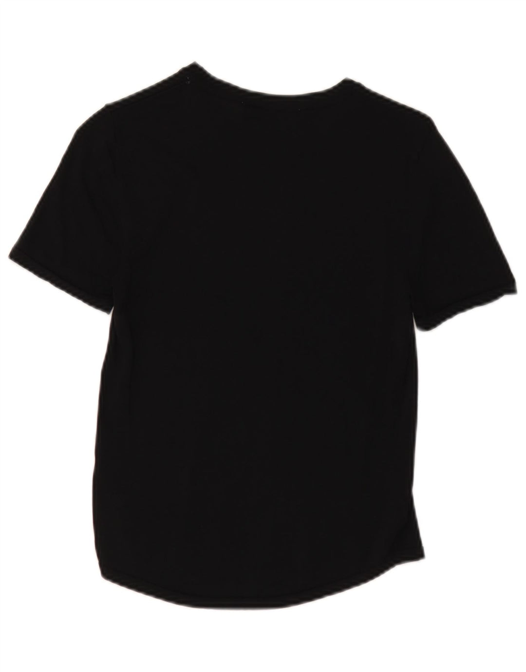 T-shirt Zara da donna Top UK 12 media viscosa nera