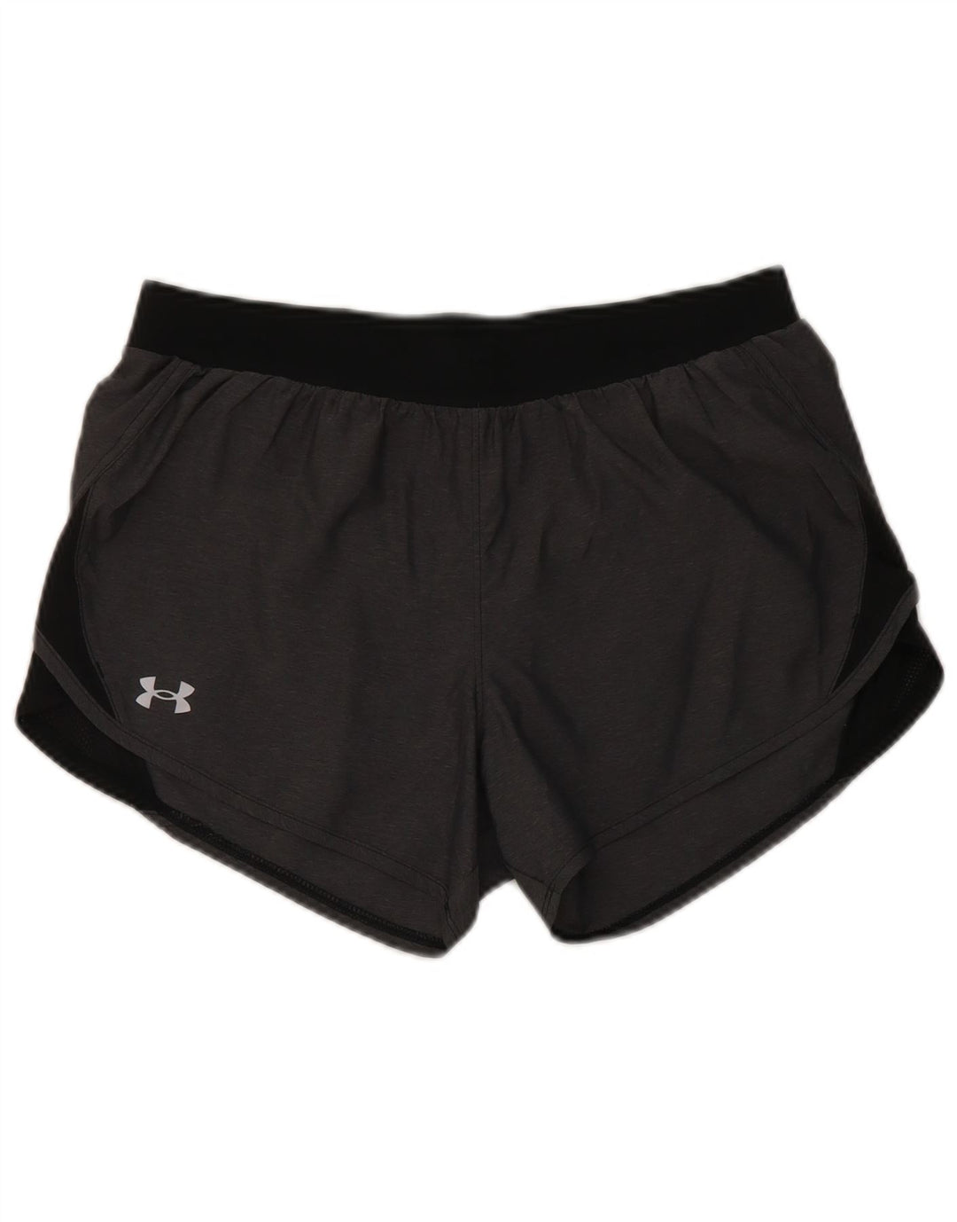 Pantaloncini sportivi Under Armour da donna Heat Gear UK 14 Poliestere grigio medio