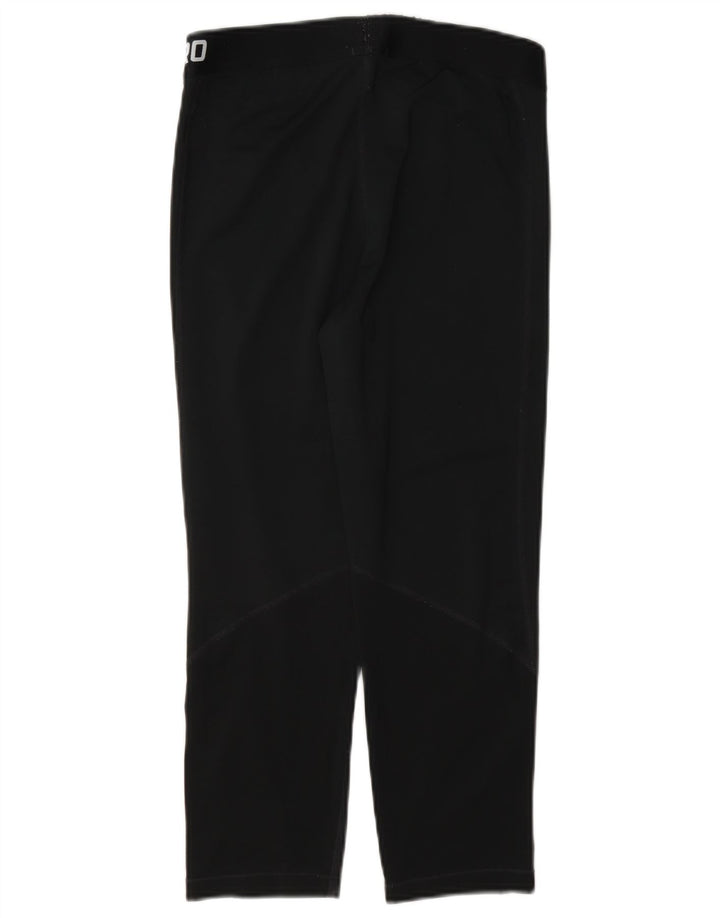 Leggings Nike Dri Fit Graphic Capri da donna UK 12 medio nero