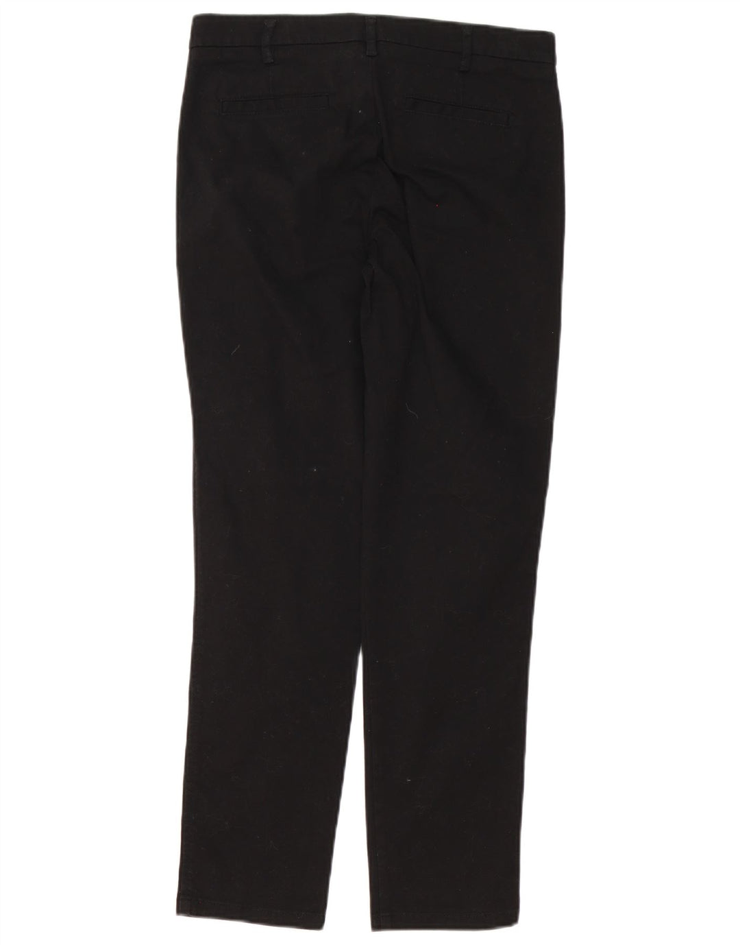 Pantaloni chino slim da donna Benetton W29 L29 neri