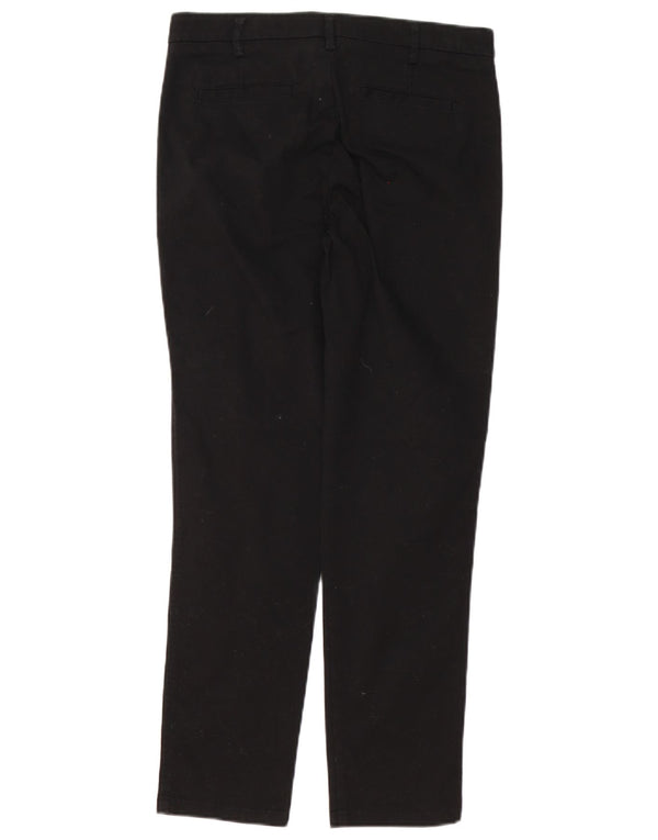Pantaloni chino slim da donna Benetton W29 L29 neri
