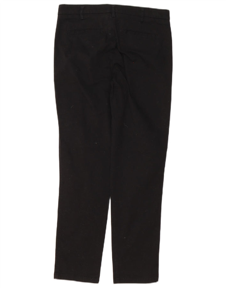 Pantaloni chino slim da donna Benetton W29 L29 neri