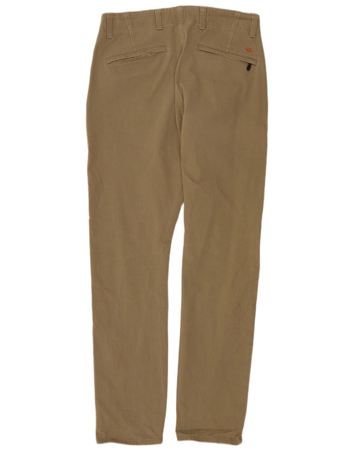 DOCKERS Pantaloni chino skinny da uomo W31 L32 Cotone beige