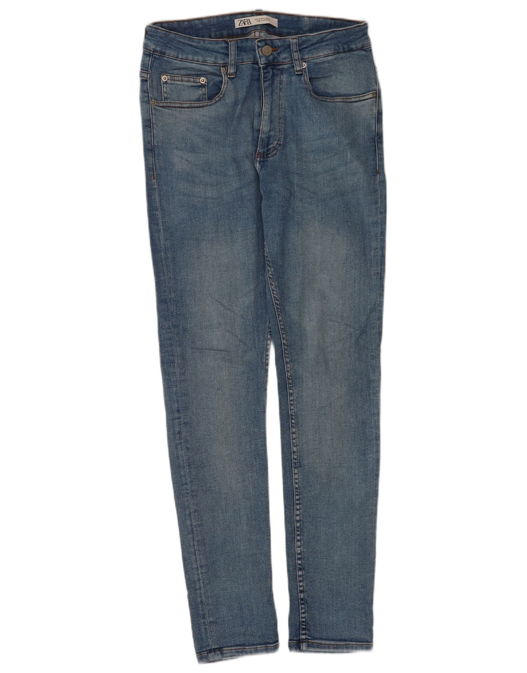 Jeans skinny da uomo Zara EU 40 medio W31 L30 blu