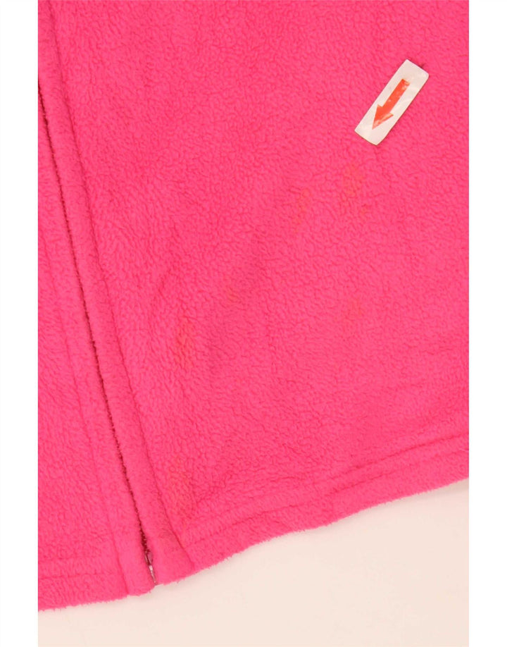 Giacca in pile da donna Marks & Spencer UK 20 2XL poliestere rosa