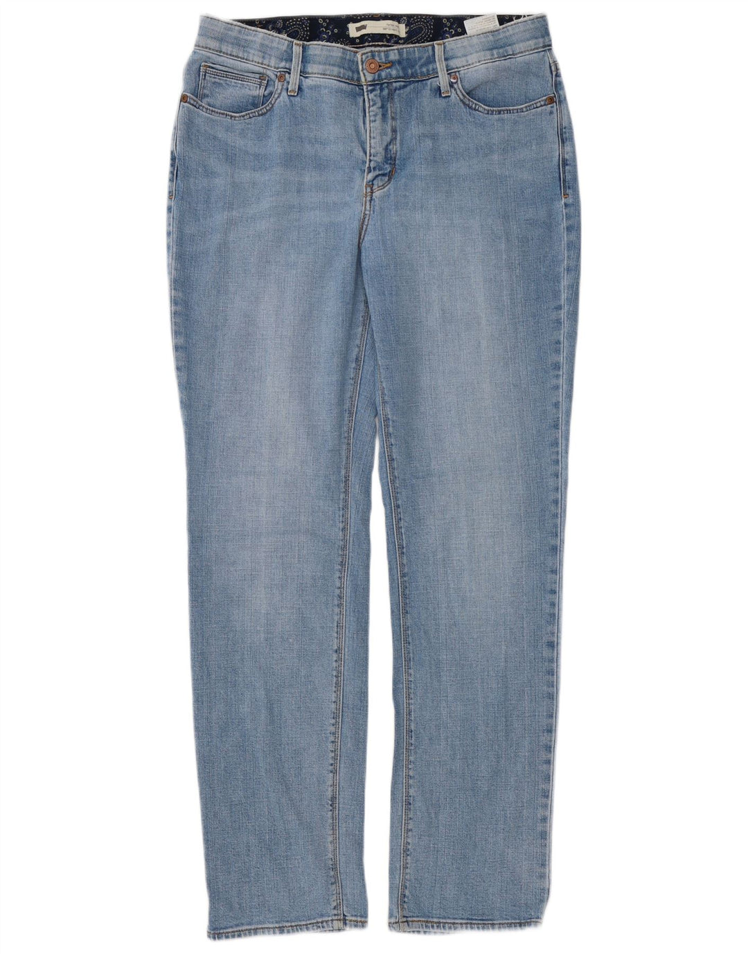 Jeans dritti Levi's 525 da donna W32 L32 cotone blu