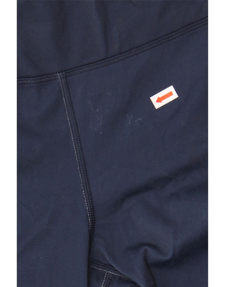 Leggings da donna ATHLETA UK 10 Small Blu Navy Colorblock
