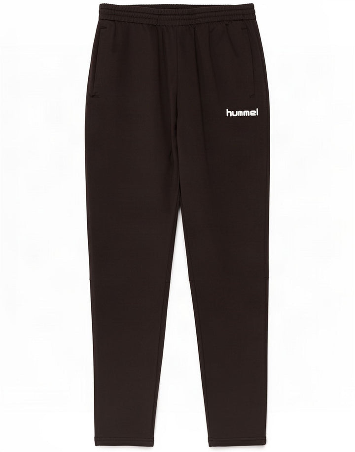 Pantaloni da tuta con grafica da uomo Hummel Medium Black Poliestere