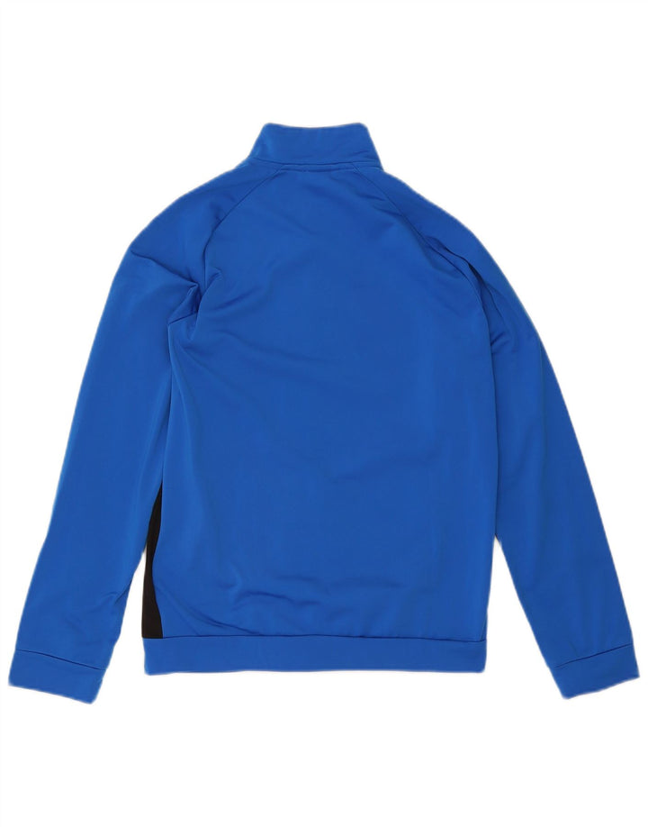 Giacca da tuta grafica da ragazzo Puma 13-14 anni Blu Colourblock