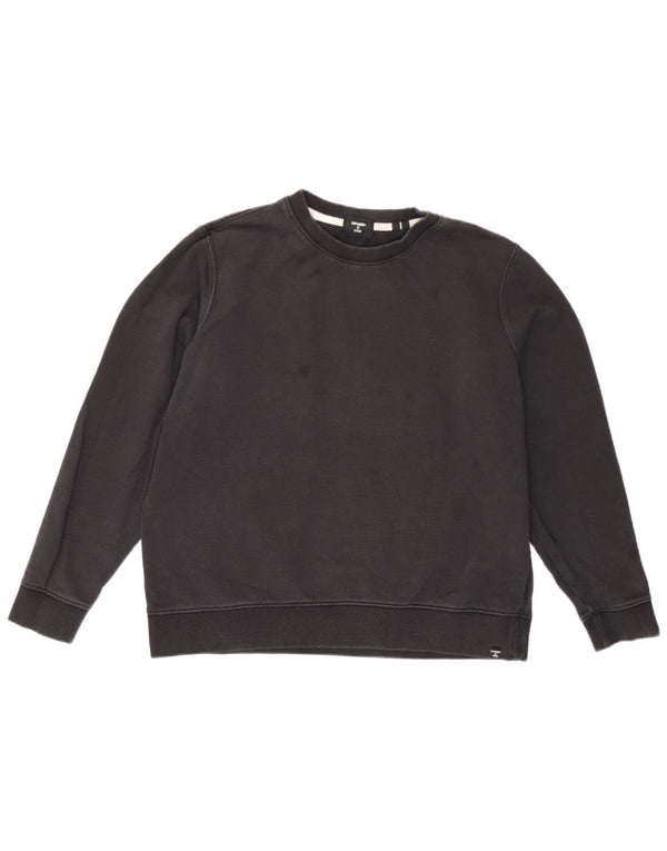 Felpa da donna Superdry Maglione UK 14 Large Nero Cotone