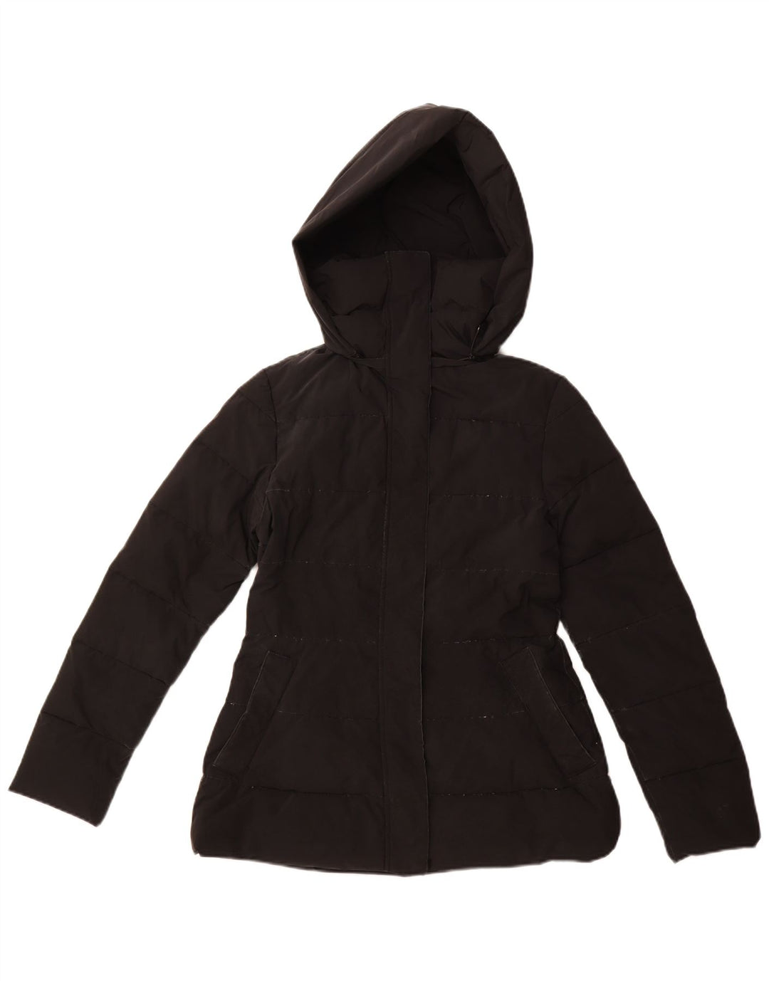 Giacca imbottita con cappuccio da donna Aspesi UK 10 piccola poliestere nero