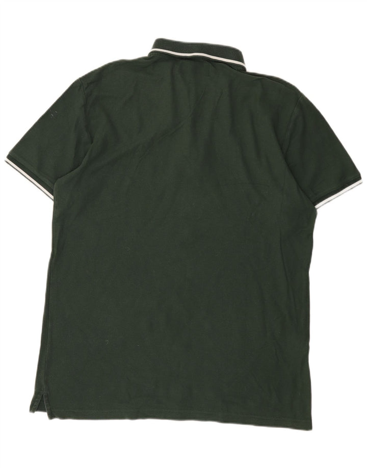 PENGUIN Polo da uomo grande in cotone verde