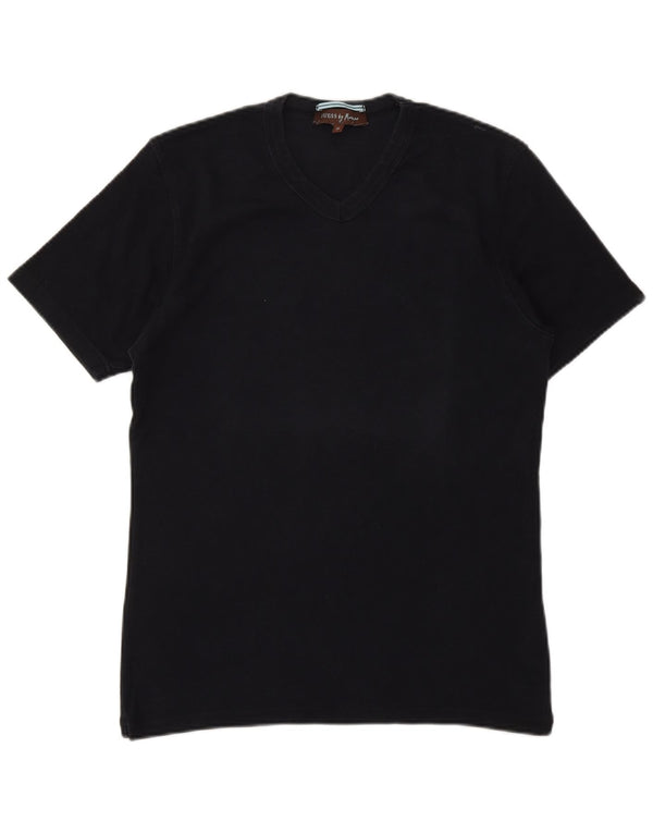 GUESS BY MARCIANO T-shirt grafica da uomo Top piccola in cotone nero