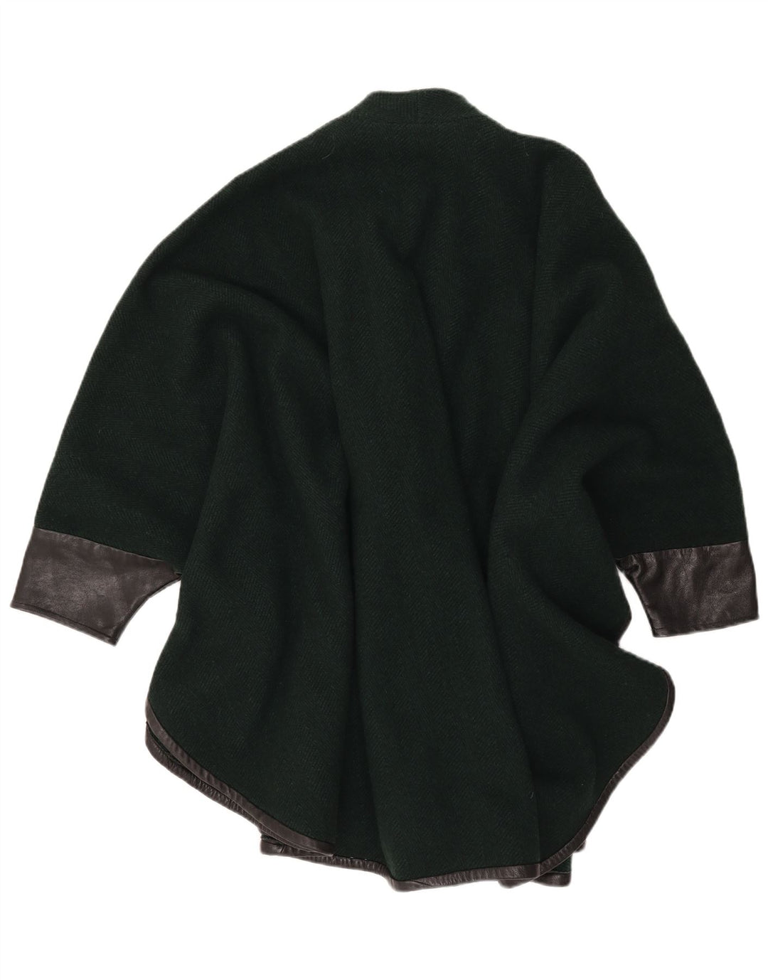 Cappotto poncho da donna VINTAGE taglia unica verde